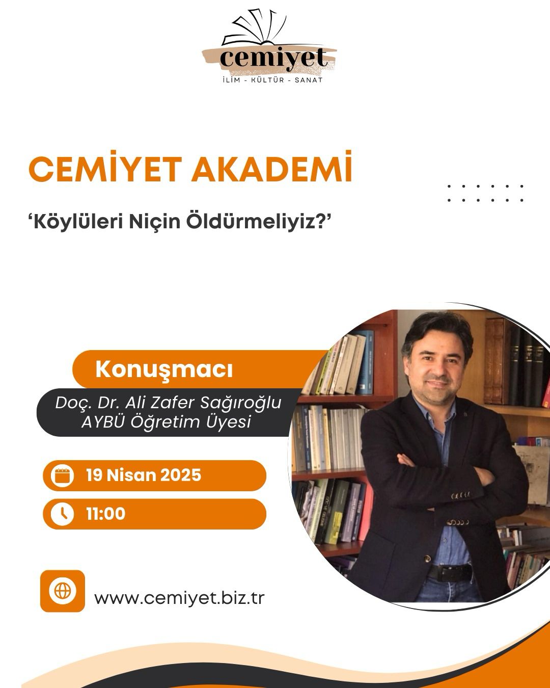 📣CEMİYET AKADEMİ BAŞLIYOR!